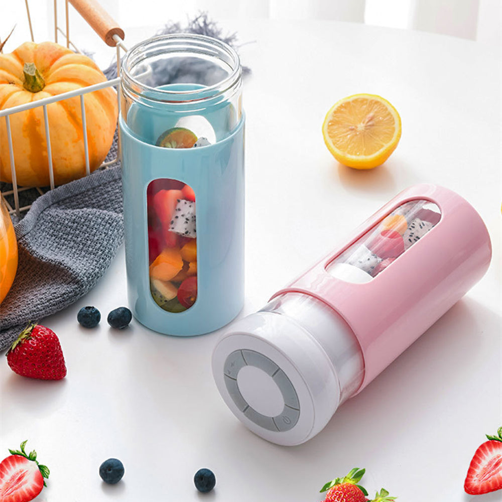 Portable Blender Electric Fruit Juicer USB Rechargeable Smoothie Blender Mini Fruit Juice Maker Handheld Kitchen Mixer Vegetable Blenders - brosch blender 