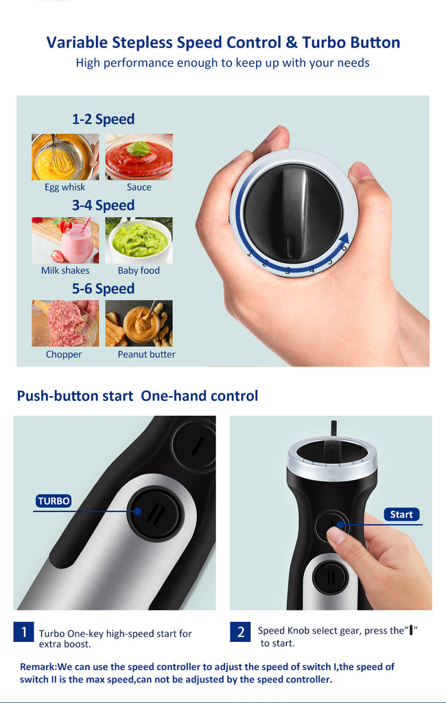 Hand Blender Juicer Cooking Stick - brosch blender 